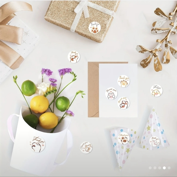 500pcs 😺  Thank you Stickers.NEW - Picture 5 of 6